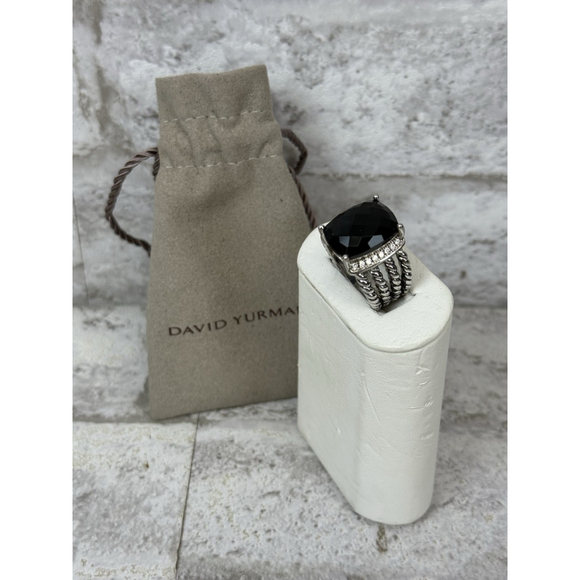 David Yurman Jewelry - David Yurman David Yurman Wheaton Gemstone & Diamond Ring‎ Women’s Size 7.5